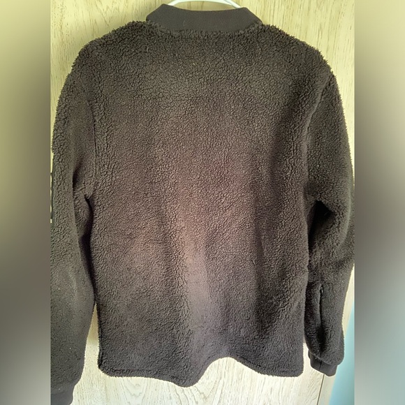 VOLCOM FIELD POLAR FLEECE JACKET Jet Black Sz Small  A4831802 - Picture 5 of 11